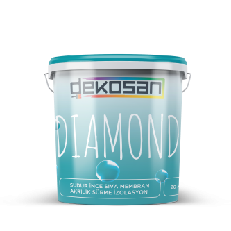 Diamond Sudur İnce Sıva Membran Akrilik Sürme İzolasyon